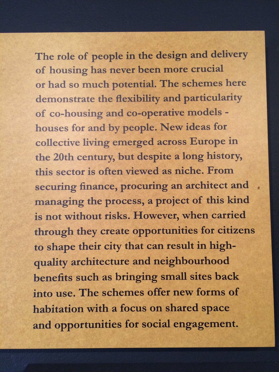 Giving me hope that the future of #socialhousing can be bright <a href="/RIBA/">Royal Institute of British Architects</a>