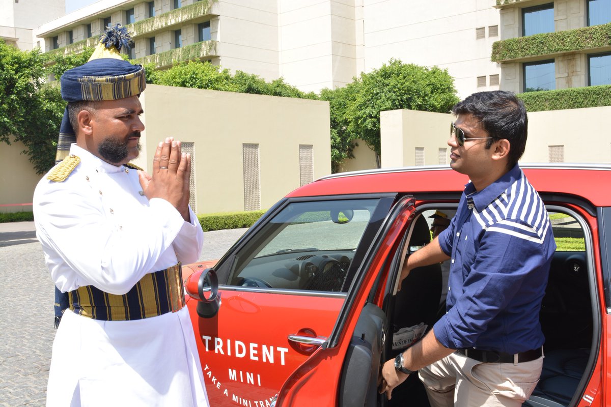 p_munola's tweet photo. #TridentExperience,Welcome back home , @TridentHotels @TridentGurgaon https://t.co/HuQ5cwj3cf