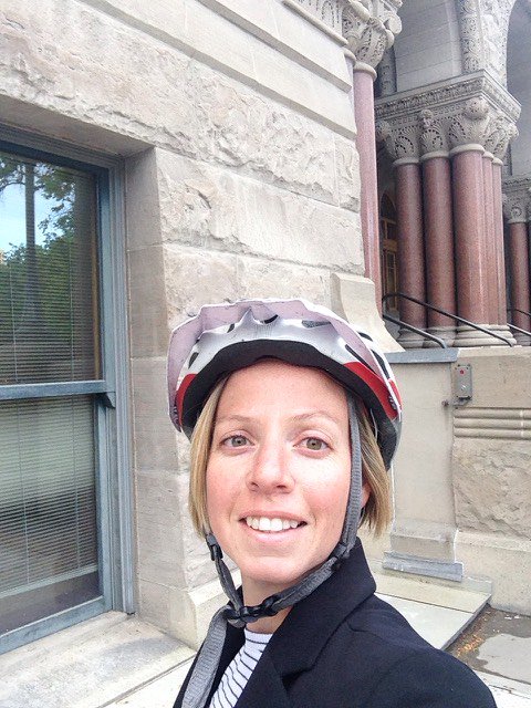 Cushman4Council's tweet photo. No problem parking at the @slcCouncil Budget Hearing...when you ride your bike! #bikemonth #VIPparking #practicewhatyoupreach #ZeroEmissions https://t.co/CUaEc5BRwh