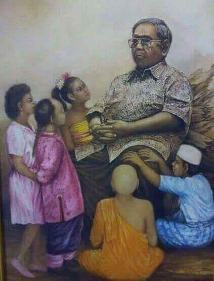 Kepada Anda yang melukisnya, terimakasih dari lubuk hati kami.