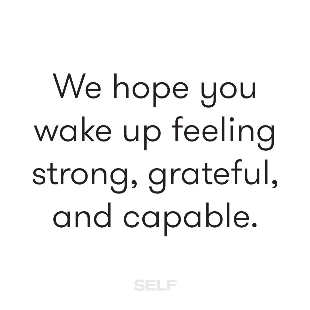 SELFmagazine's tweet photo. Sweet dreams #TeamSELF! https://t.co/KnPhKM3qlD