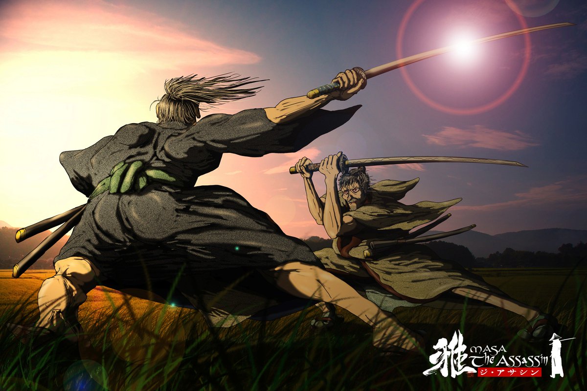 Ezonokami_Ryuki's tweet photo. 幻怪小説シリーズ第七弾「雅～ジ・アサシン～」
妖を斬る幻怪剣士、雅（まさ）が挑む暗殺稼業の真髄。
第三話は大利根河原の決闘！あの事件の裏には…
https://t.co/57iXMV7srH
侠客めった斬り、そして平手酒造との一騎打ちへ。 https://t.co/EqlNRRp1bS