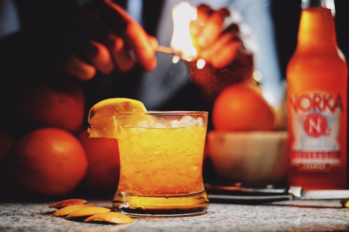 REVIEW: NORKA Beverages Prange Soda. Bold orange oils. Sunny D-like twang. Buttery finish. #craftsoda Fivestarsoda.com