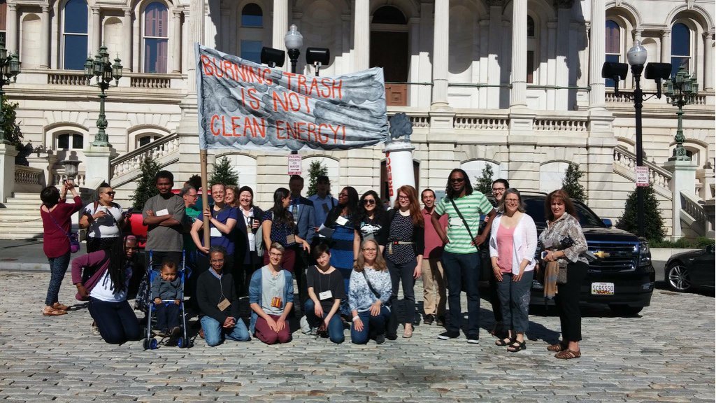 Breath Free Detroit join GAIA convening in Baltimore on anti-incineration work and zero waste policy