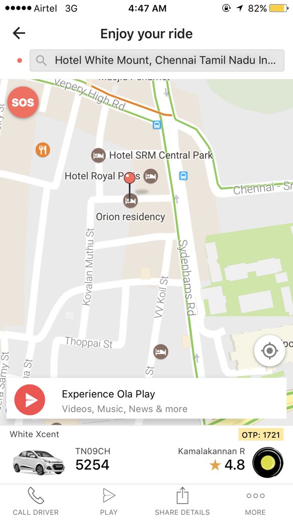 dakotaxhunter's tweet photo. @Uber_Support Thanks - I ended up having to download #ola which proved to be reliable. https://t.co/s4qhv7a4q8