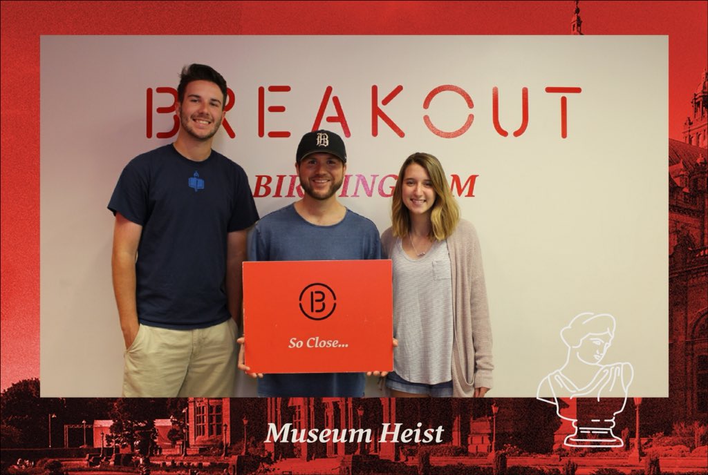 CBUMCstudents's tweet photo. Had a great time at Breakout Birmingham after a couple of days of staff orientation. https://t.co/ChPIOKQvy3