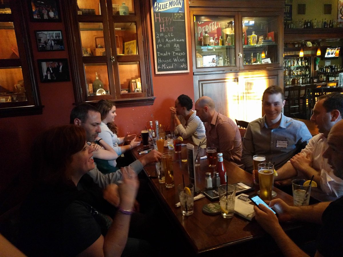 MikeKatulka's tweet photo. #PhillyForce17 after event... @CRMScience crew and @GinaMarquesNJ who got the 1 millionth @trailhead badge! https://t.co/tQdVrp28eK