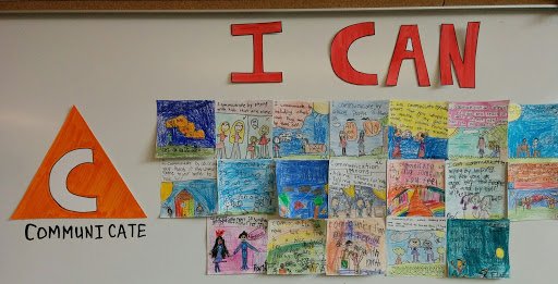 jennych0's tweet photo. Students are getting familiar with the #corecompentencies. Morning activity: How do you communicate? What does communication mean?#sd36learn https://t.co/elsoBRGw8B