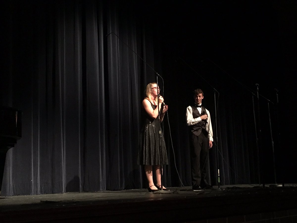 Otsego_Supt's tweet photo. Outstanding performance Tyler and Hannah! #AWholeNewWorld #OtsegoKnights https://t.co/tAcWxm935z