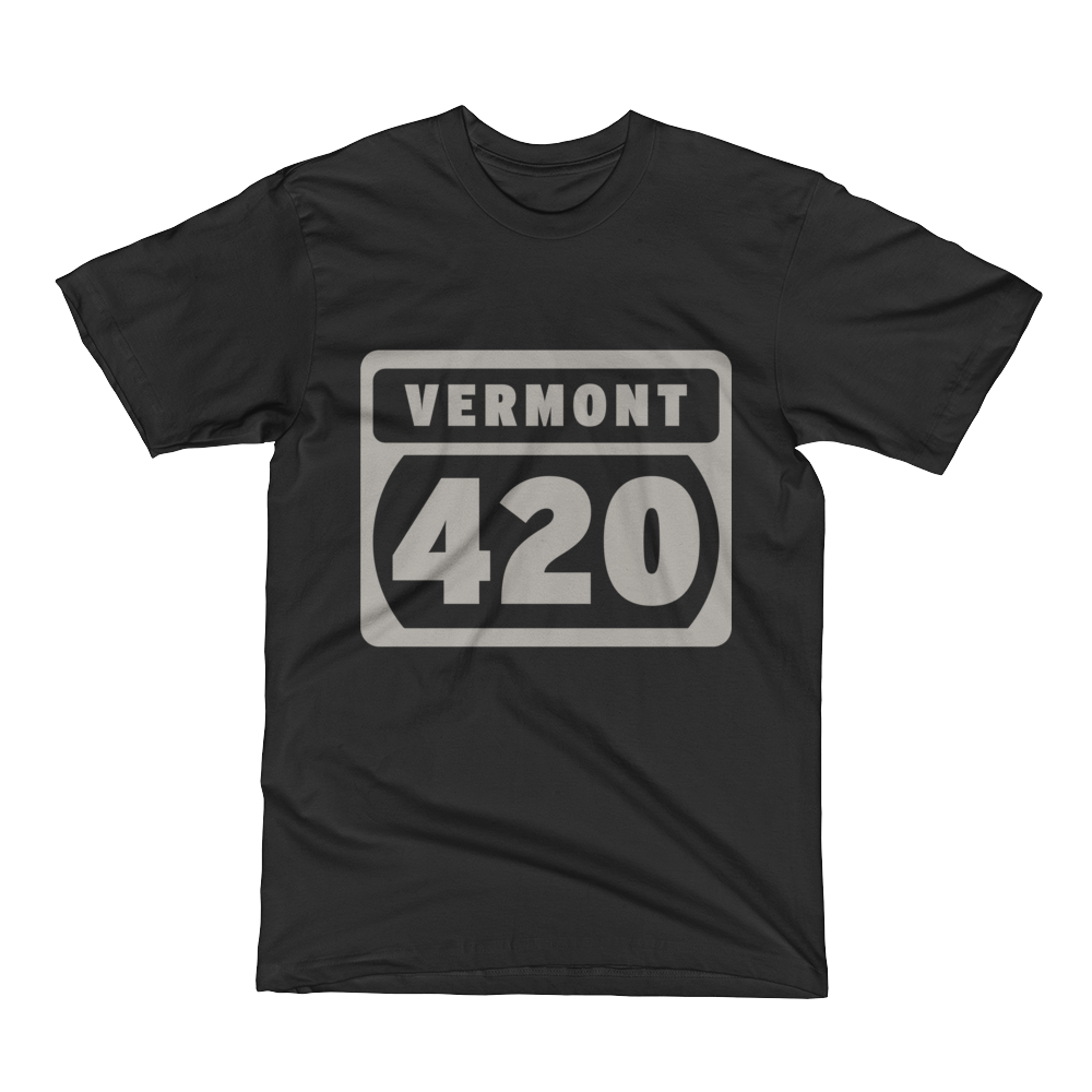 VTCannabisShop's tweet photo. New #VT 420 Route Shield design up on the @VTCannabisShop website! https://t.co/7s0K6QWrzb #Vermont #btv #cannabis #LegalizeVT https://t.co/uk9crJb1g5