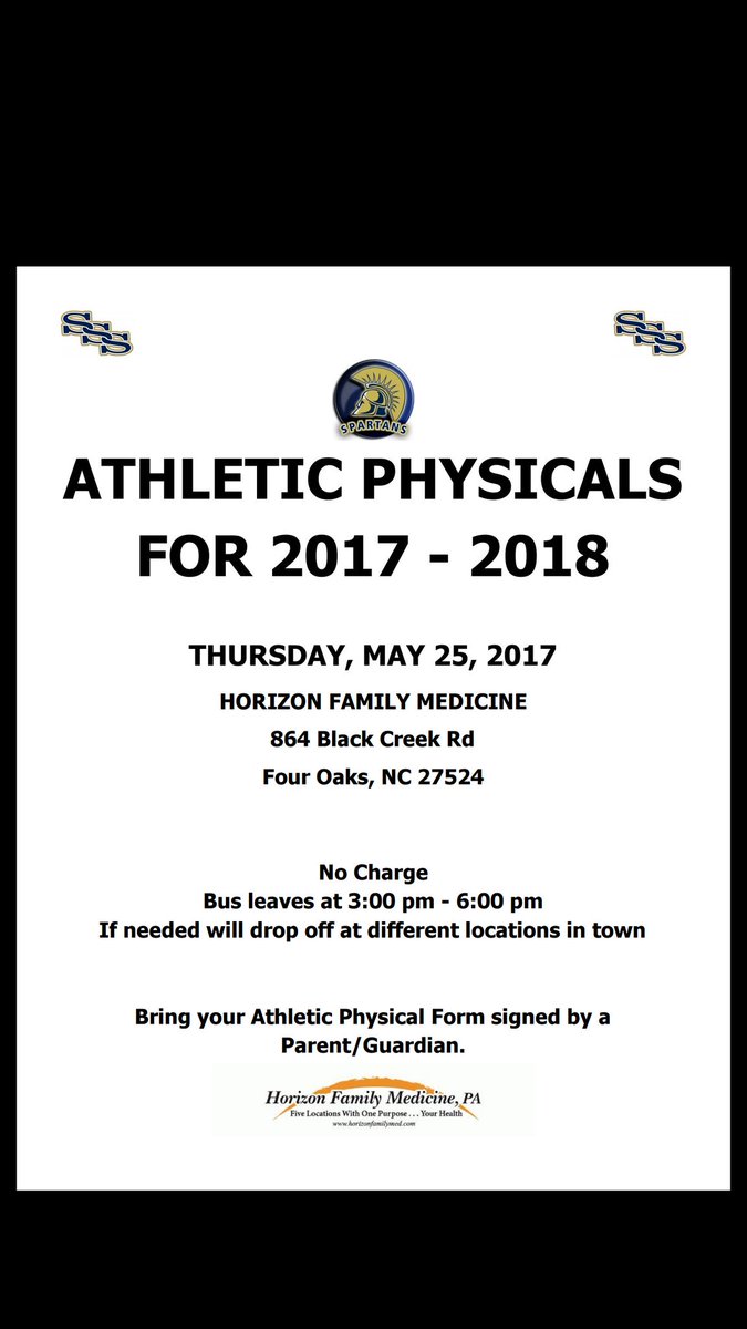 This is HUGE! Get a free physical May 25th! Get it now and you'll be good for spring sports too! TAKE ADVANTAGE! #fofree