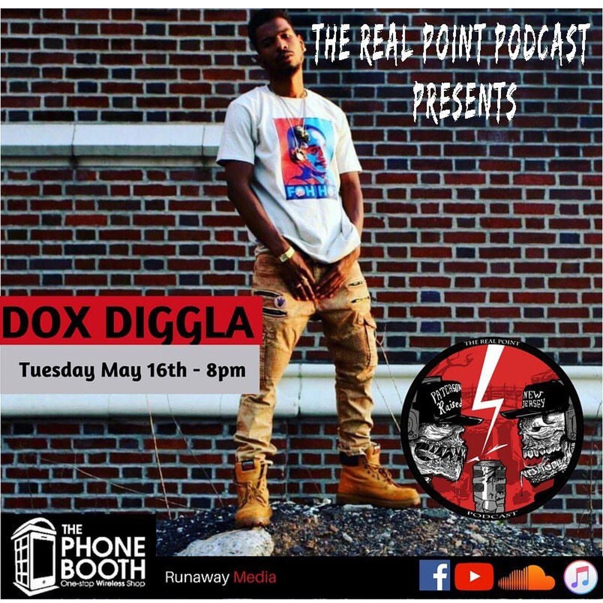 DoxDiggla's tweet photo. HEAD TO YOUTUBE, TYPE IN REAL POINT PODCAST AND WATCH MY INTERVIEW LIVE

CALL IN AT 8:30 FOR QUESTIONS/COMMENTS
973 910 1728

#podcast https://t.co/5wi3lTQG2D