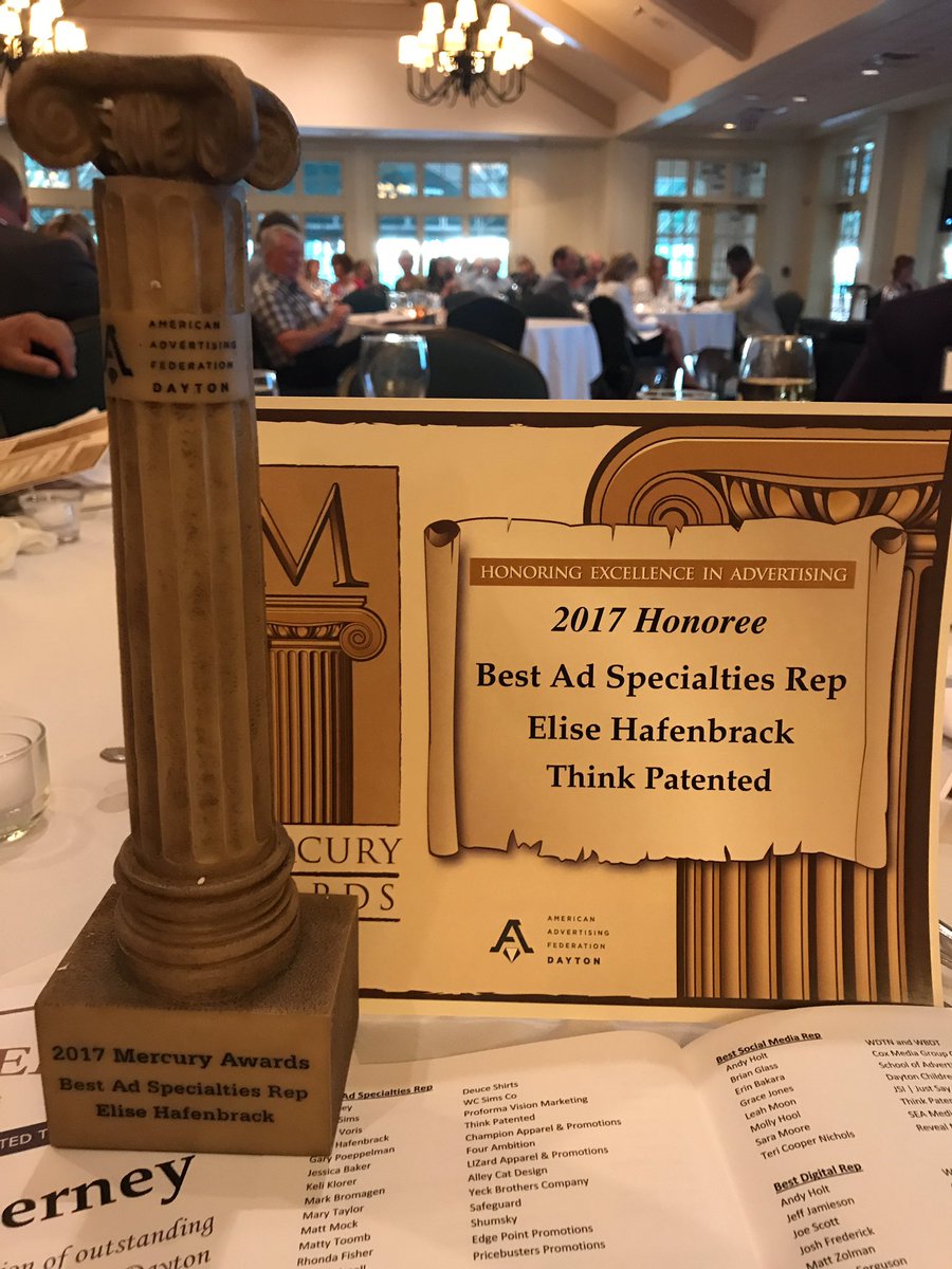 Think Patented tweet media