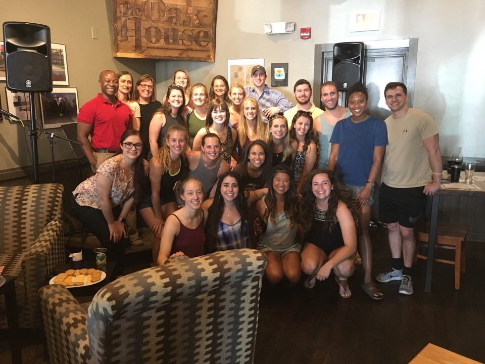Great graduation celebration with our seniors today. Congrats everyone! We're very proud of you