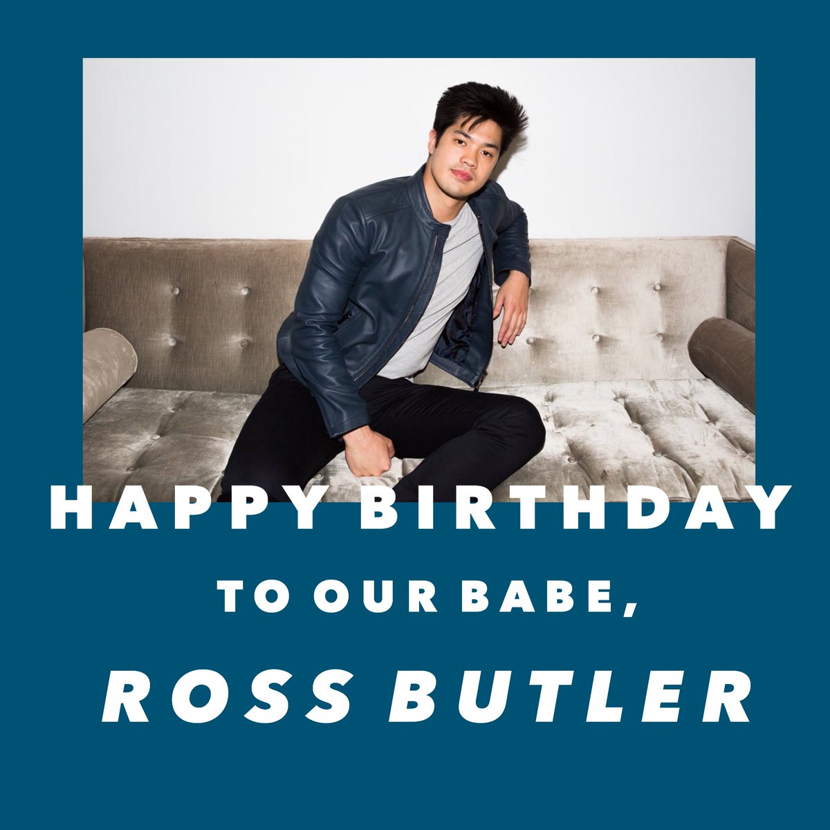 PHrossbutler's tweet photo. Happy happy birthday to our Daddy and Babe, @RossButler 😘 From your fans here in the PH 🇵🇭 #HappyBirthdayRossButler ❤️ https://t.co/lk5OXuayO9