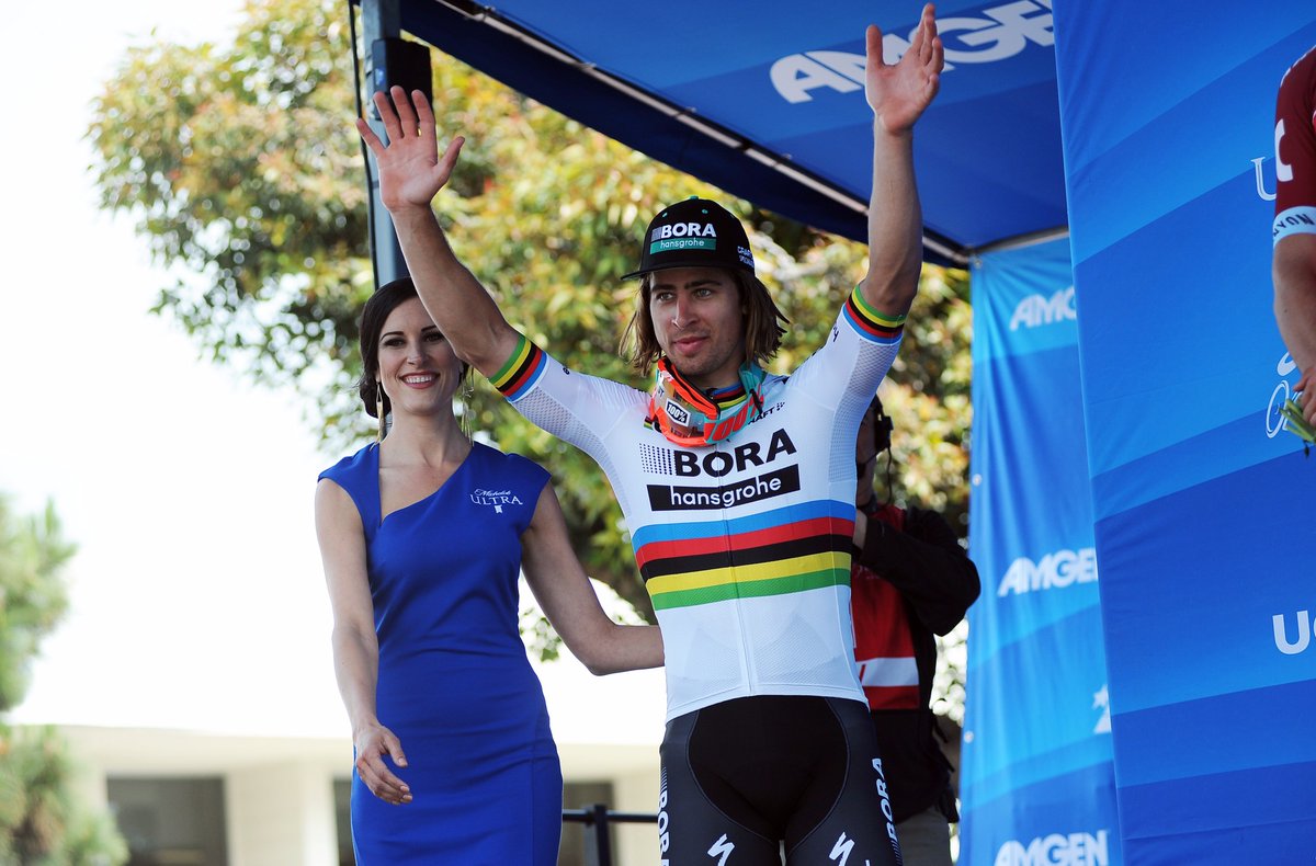 petosagan's tweet photo. Yes! 16th stage win at @AmgenTOC ! Thanks @BORAhansgrohe team and #JurajSagan for your incredible work today @veloimages #ridenatural https://t.co/oZJSDYD3nG