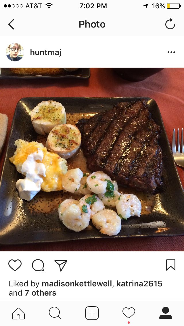 HunterMajor3's tweet photo. What do you think of the dinner I made @GordonRamsay https://t.co/GOjyAnjaMz