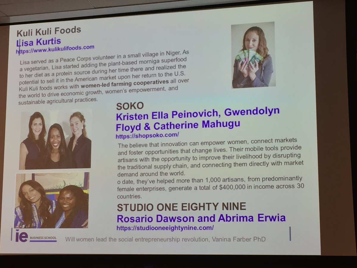 Hey <a href="/rosariodawson/">Rosario Dawson</a> <a href="/IEbusiness/">iebusiness</a> is referencing <a href="/Studio189NYC/">Studio 189</a> as case study for great women leading the social entrepeneurship revolution. 🙌🏽