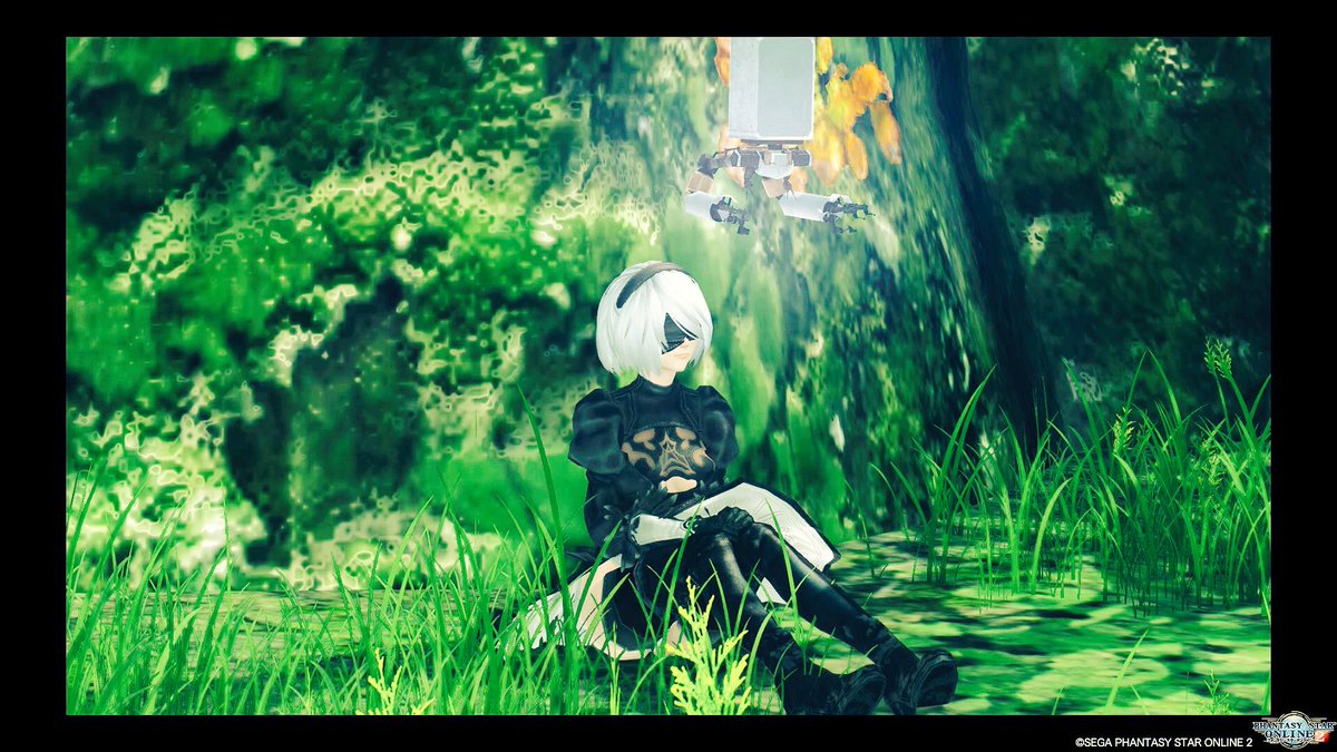 ZATS_Az_Drive's tweet photo. #メンテの日なのでssを貼る #フォロワーのアークスがrtしてくれてまだ見ぬアークスと繋がりたい
#ニーアオートマタ 

ほぼ初めてのss投稿 森にて2B
9S？ 相手がいない… https://t.co/FcPvg13SDw