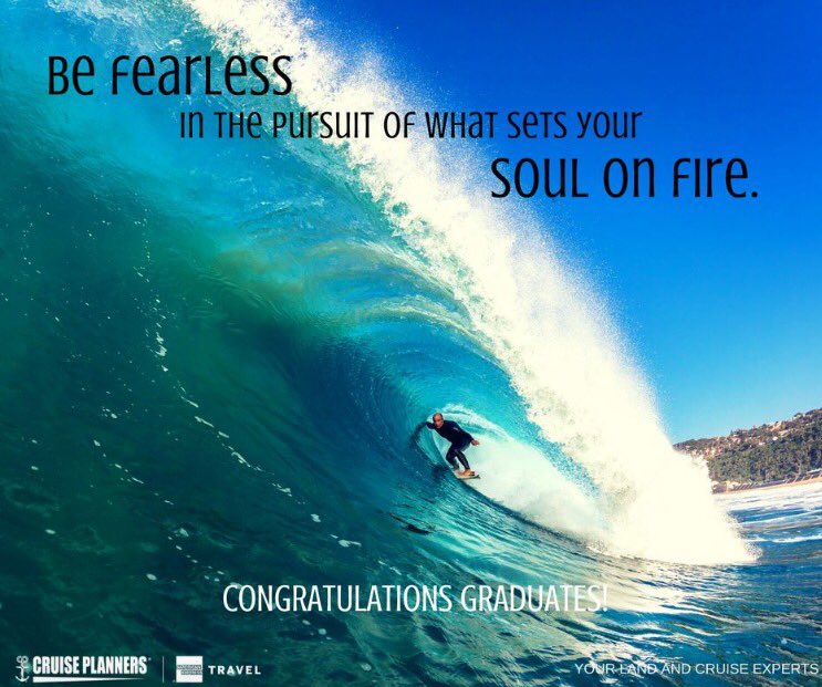 Cosmoexperience's tweet image. Congrats graduates! Pursue your dreams and go see the world. #travel #graduation #graduation2017 #seetheworld