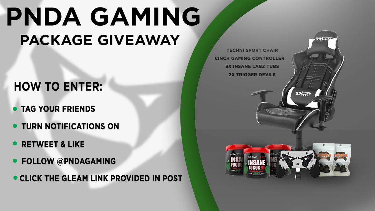 PndaGaming's tweet image. Pnda Gaming Package #Giveaway
-Tag your Friends
-RT and Like
-Follow @PndaGaming 
Click Here: gleam.io/xM5mK/technisp…
