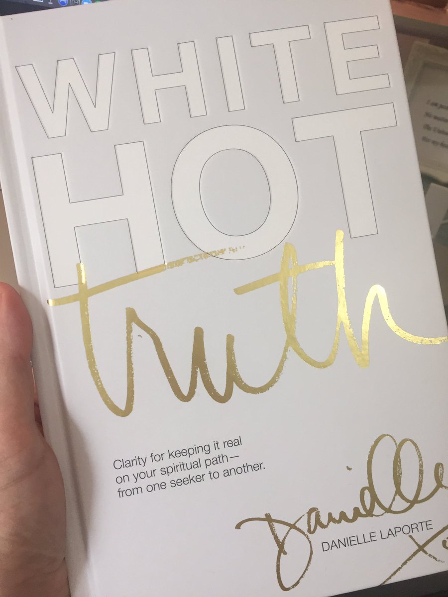 debbiekpage's tweet image. &quot;All the woo is keeping us from dealing with our poo.&quot; @DanielleLaPorte #whitehottruth #getthisbook #womeninbiz