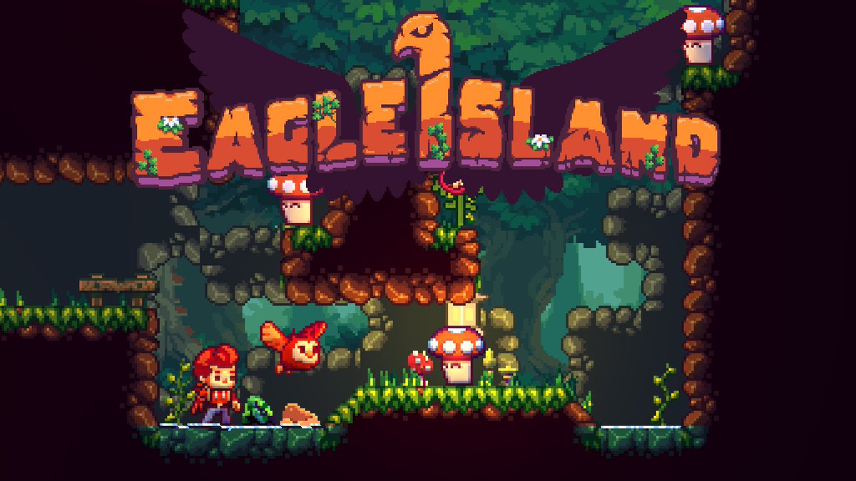 IndiePlatformer's tweet photo. Eagle Island Gets Funded on Kickstarter https://t.co/Lt9v7ZOw48 @pixelnicks #indiedev #indiegame https://t.co/TxWgBVFb3r