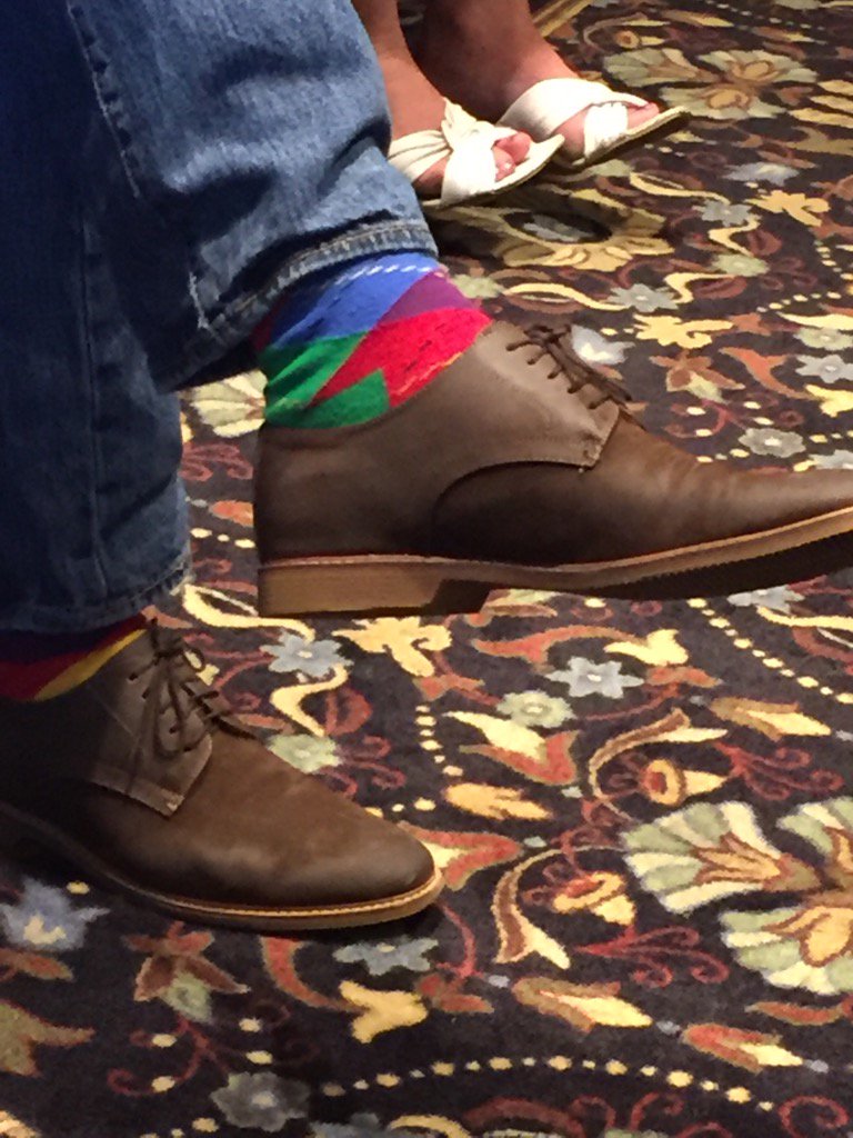 LeahArtemis's tweet photo. Best socks at #FPSE2017 https://t.co/seWsoKzOMp