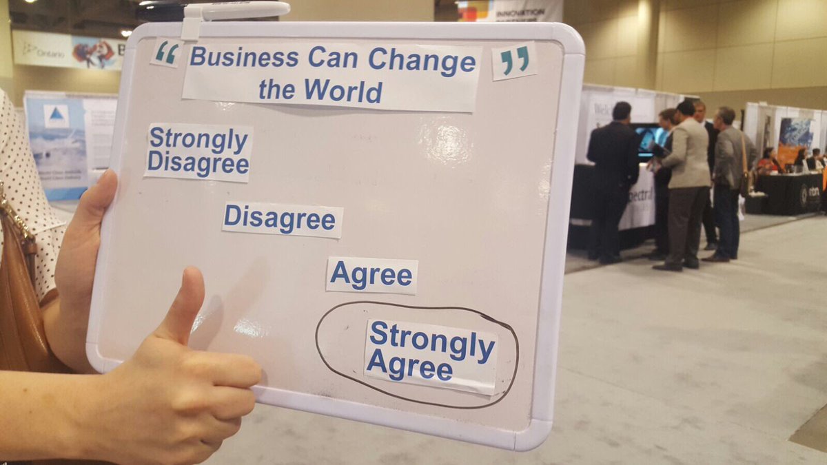 link2feed's tweet photo. ๐๐ฝor ๐๐ฝ We strongly agree that Business can change the world. It was so great to be in the #socentzone at @OCEinnovation #Discovery17 https://t.co/j7RQ0tDaxO