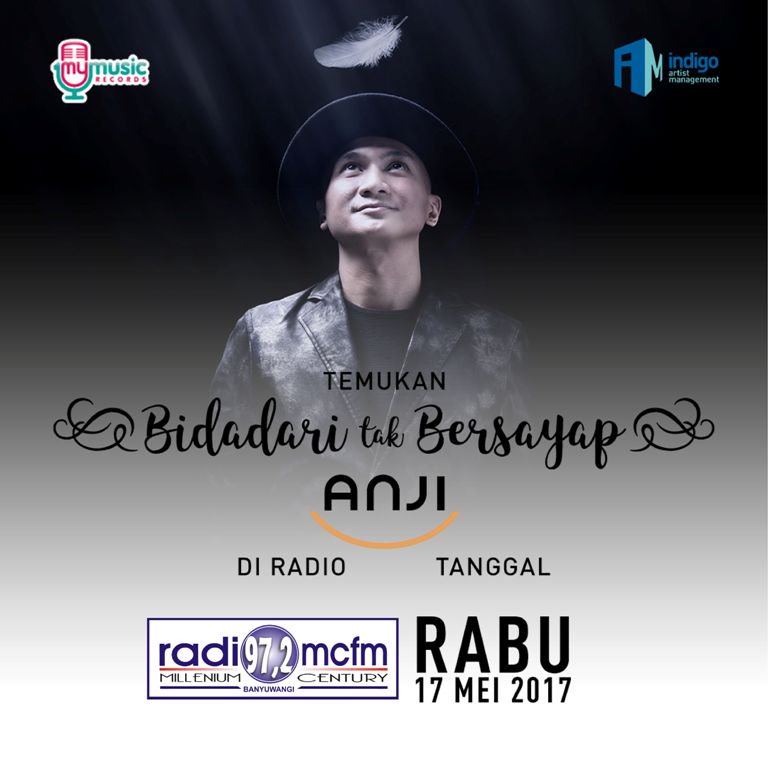 #PROSPEKPAGI #PemutaranPerdana #2ndsingle <a href="/duniamanji/">Anji MANJI -</a> - Bidadari Tak Bersayap @mymusic_id @IAM__Tweet MD : <a href="/dhika_mcfm/">Dhika Resta</a>