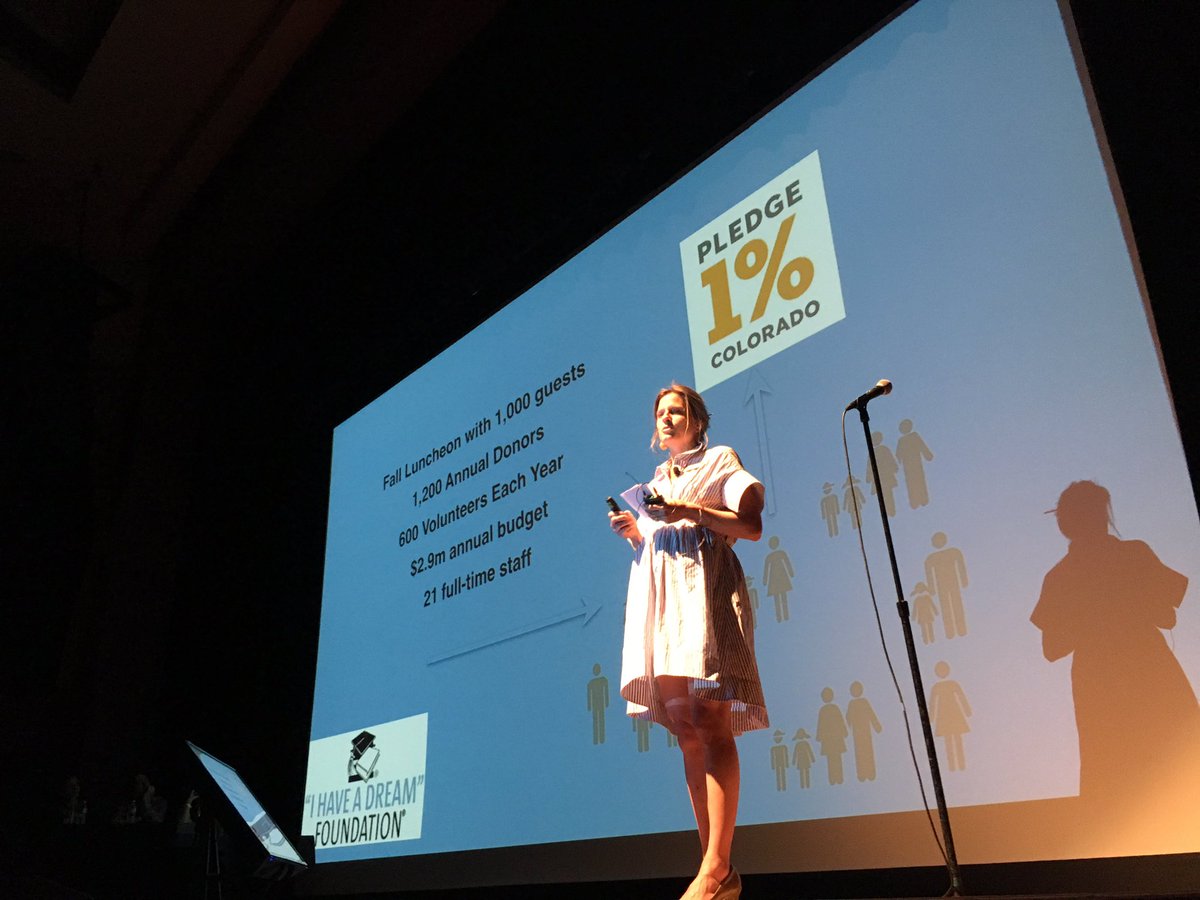 Pledge1CO's tweet photo. Great start to #BSW17 community night pitches - @ImagineCOinfo told us about #Imagineact & @IHADreamBoulder connecting the dots here in BoCo https://t.co/eP8WkdjSMm
