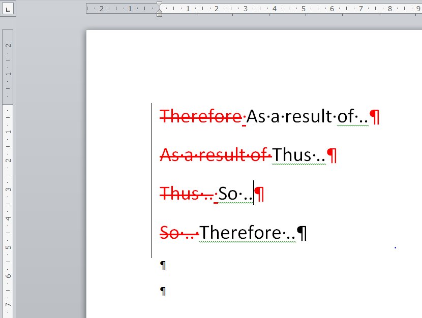 ithinkwellHugh's tweet photo. Therefore or As a result of..
No. Thus..
No. So..
No. Therefore..
Going round in circles? Move on. Keep writing. Edit later.
#acwri #phdchat https://t.co/gKJnh7Ir8X