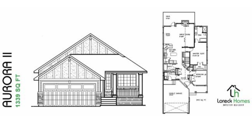 Is Aurora your new home?? Explore our floor plans #customhomes #homes #custom #floorplans #alberta loreckhomes.ca/floor-plans/