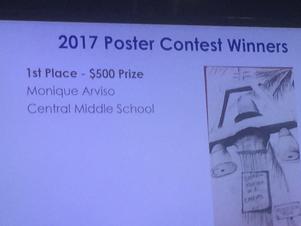 2022learning's tweet photo. Monique Arviso wins 1st place in Riverside City Anti-Graffiti Poster Contest For Middle Schools! Yeah Monique! https://t.co/KGKnUT2uE9