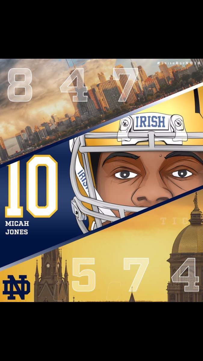 PeteSampson_'s tweet photo. @fightingirishk1 Another nice round of graphics from the Notre Dame recruiting office. https://t.co/EJn3Rkg5Cf
