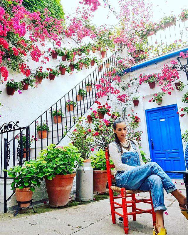 .<a href="/IndiaMartinez/">India Martínez</a> vista los #patios de #CordobaEsp