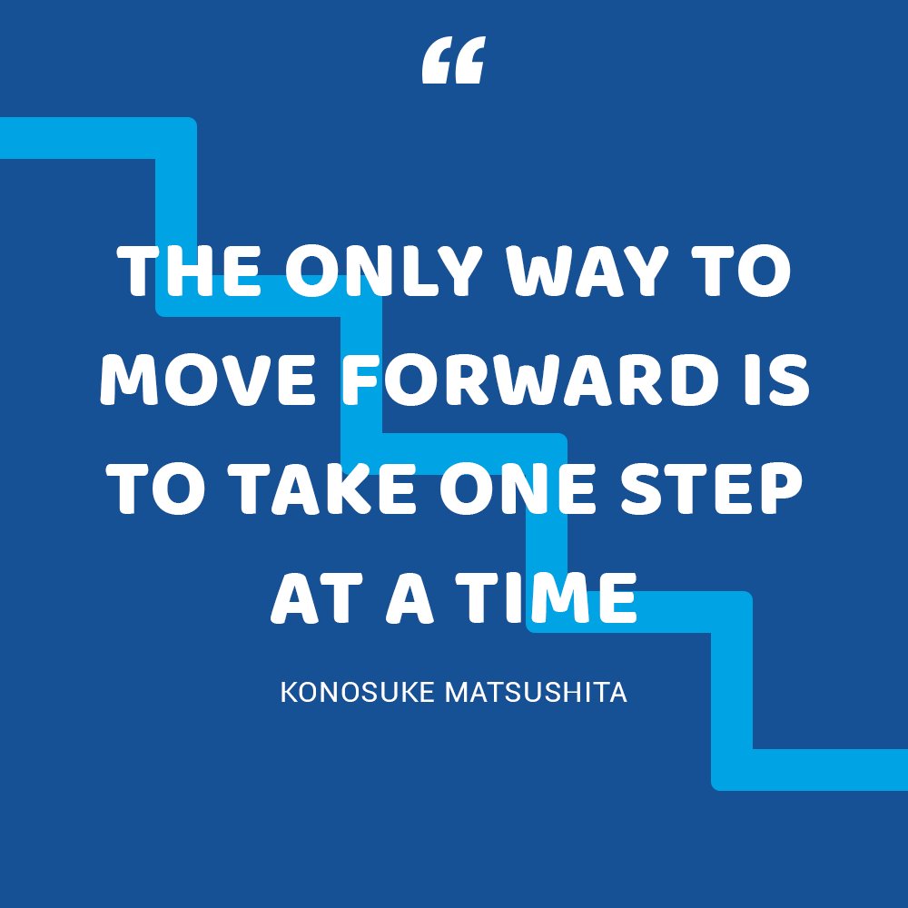 techforfunded's tweet photo. One step at a time. via @techforfunded #startup #startups #entrepreneurquotes #d8 https://t.co/reAo7jYLWX