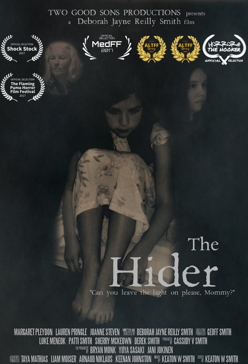TWOGOODSONS's tweet photo. The Hider is selected to The Flaming Puma Horror Film Festival 2017!  Congrats!  #thehider #horror #indiefilm https://t.co/0HeC704Ky5