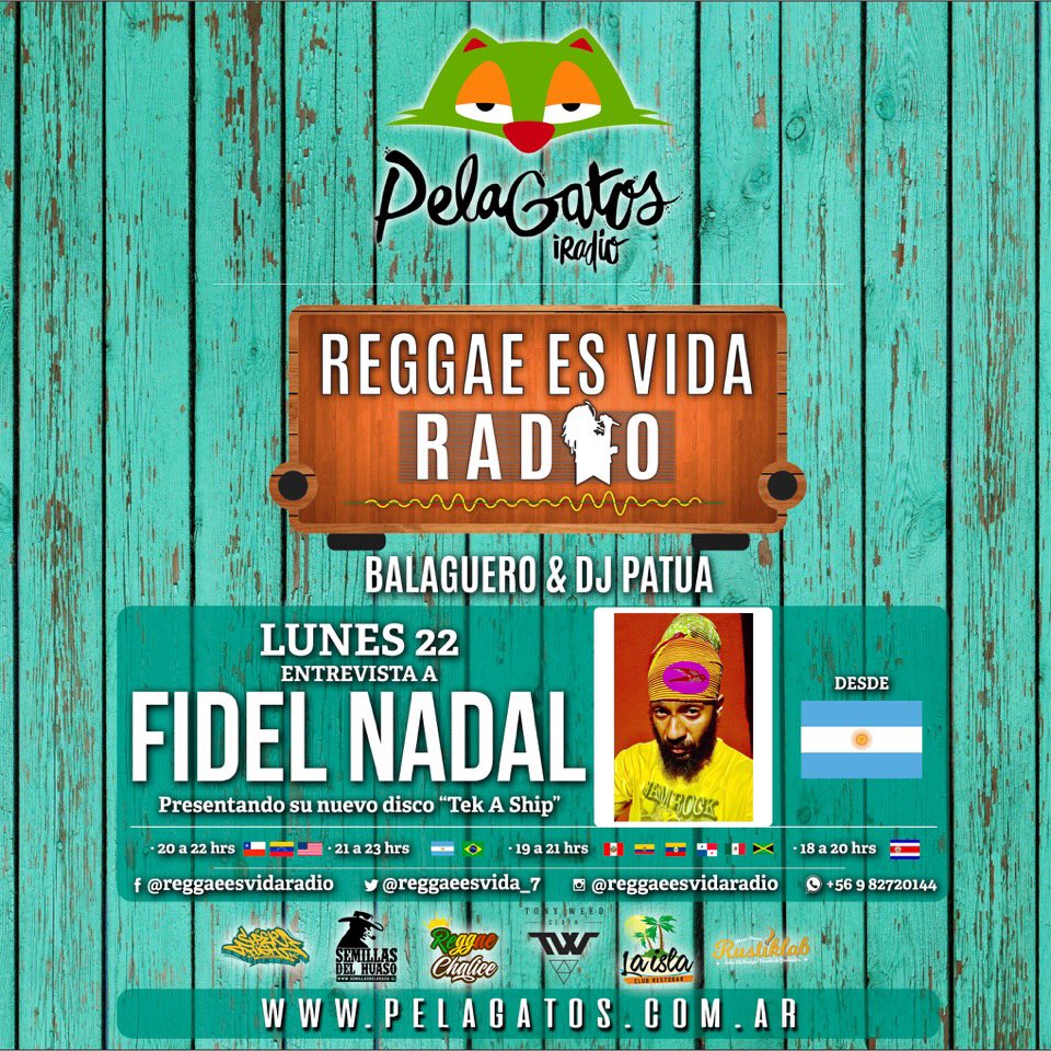 REGGAE ES VIDA RADIO tweet media