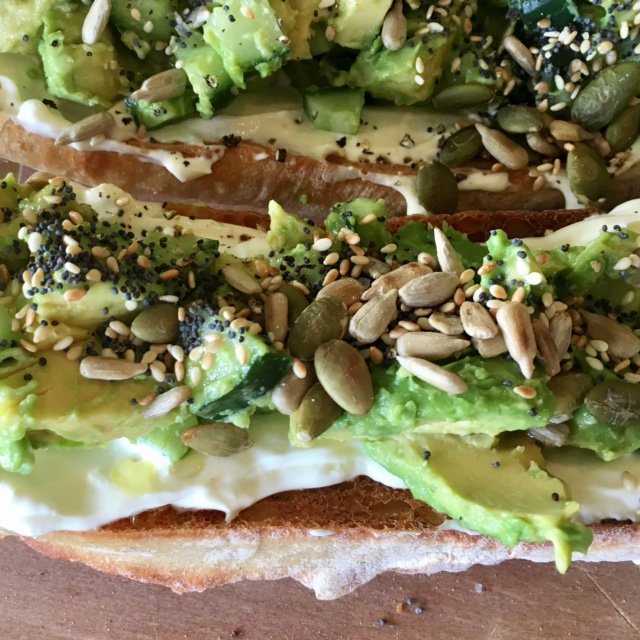 Kaibosh_NZ's tweet photo. The #MakeAMealInMay creativity continues to knock our socks off - check out Lauren's fancy toast! Both savoury and sweet, of course. https://t.co/N9i9oJxzbi