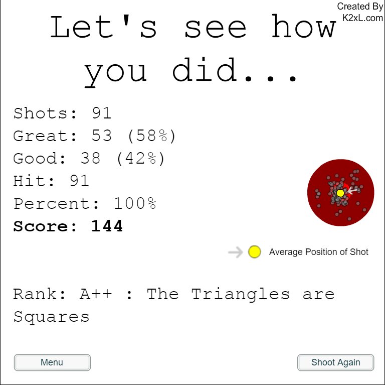 A5 aaa Sg Aim力測定ではshootというゲーム T Co N1kpwu5gvr が有名だが 照準が画面の中心に来ないので いまいちaim練習ソフトとしての信憑性は薄い 自分はスコア144まで出すことができたが これが実際のfpsに役立つかは疑問 T Co