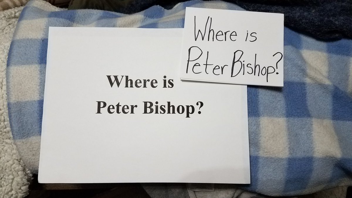 BMap2A's tweet photo. @ZoeyTV Packing for a move and found these in a stack of papers.:') #whereispeterbishop https://t.co/eu2qCwYIZw