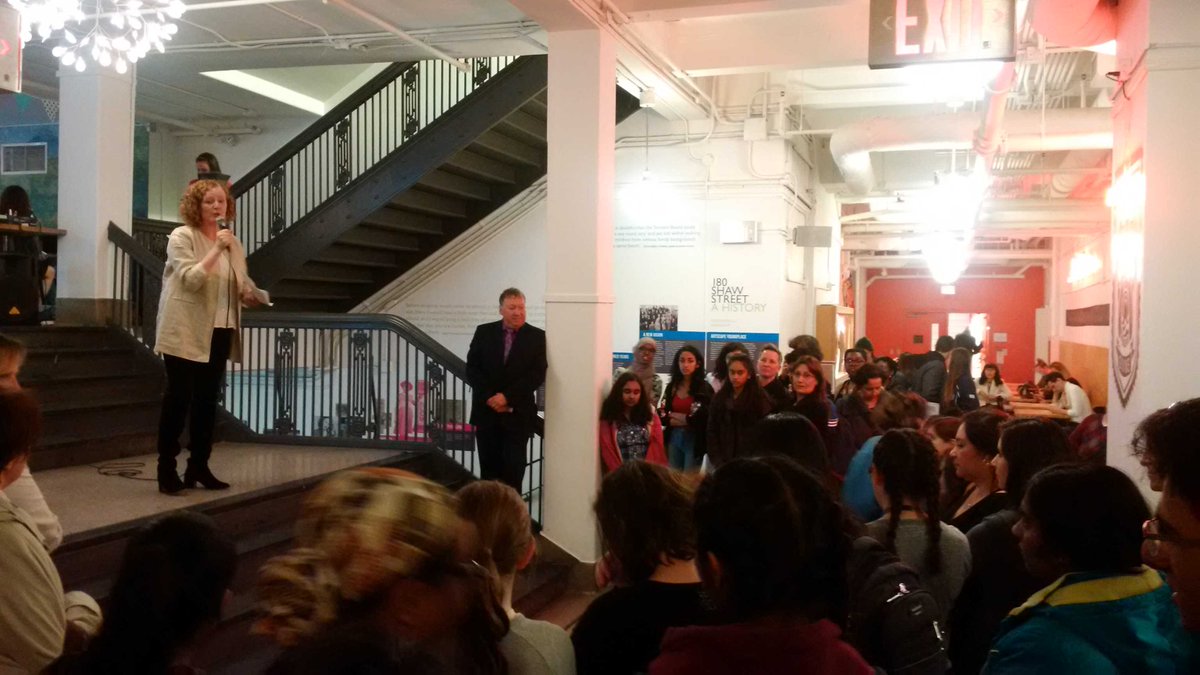 #tdsbCREATESchange Art &amp; Film. Thanks to students, teachers, artists who made this exhibition a success. <a href="/tdsb/">Toronto District School Board</a>