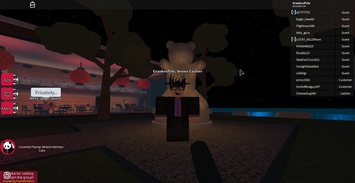 Panda Express Rbxpandaexpress Twitter - panda express trainings roblox