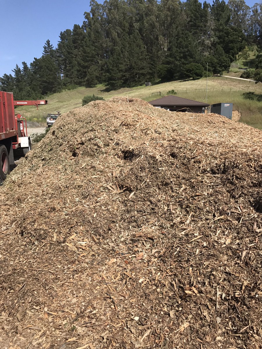 ATCFire's tweet image. We have TONS of chips/mulch for your gardens. Please take some. It's FREE!