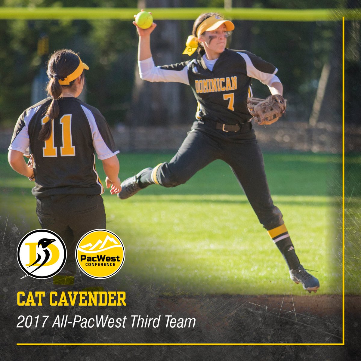 🐧⚾️ Cavender caps illustrious career with <a href="/ThePacWest/">PacWest Conference</a> honors! #penguinpride #PacWestSB