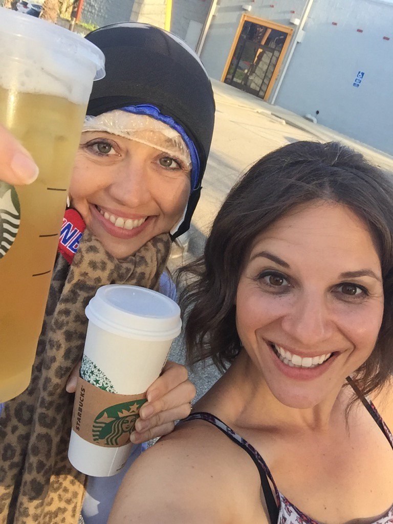 ChemoBarbieShow's tweet image. Throwback Tuesday toast to no more #chemo #coldcapping ! #arcticcoldcaps @JoiedeCoco @iamSophie_hff17 @HKMcCarthy