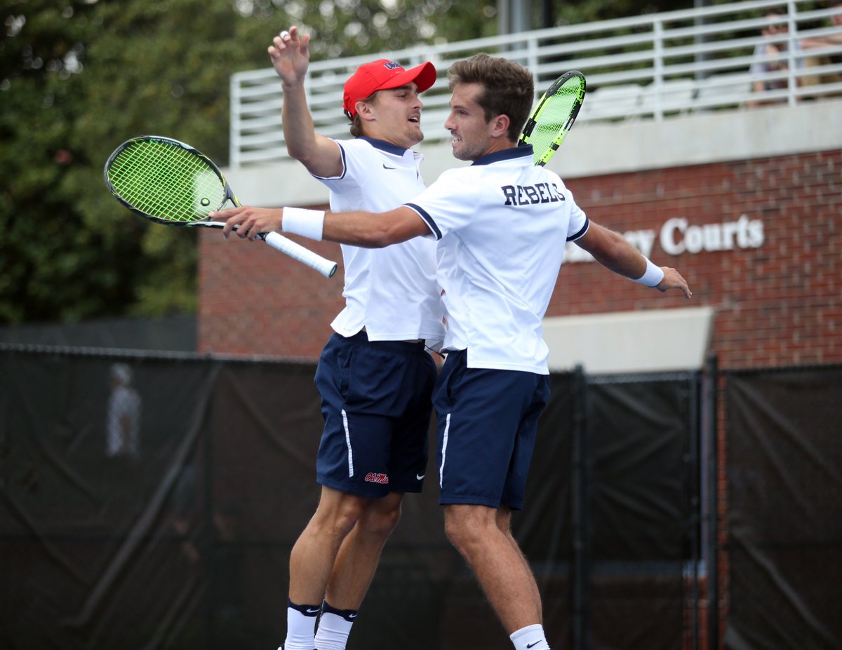 OleMissMTennis's tweet photo. Doubles: Zvonimir Babic and @Rjorge94 tied for the 2nd best dual-match winning % (.909, 10-1) among 2s in #NCAATennis. #cOMpete https://t.co/PRDyU2Aui9