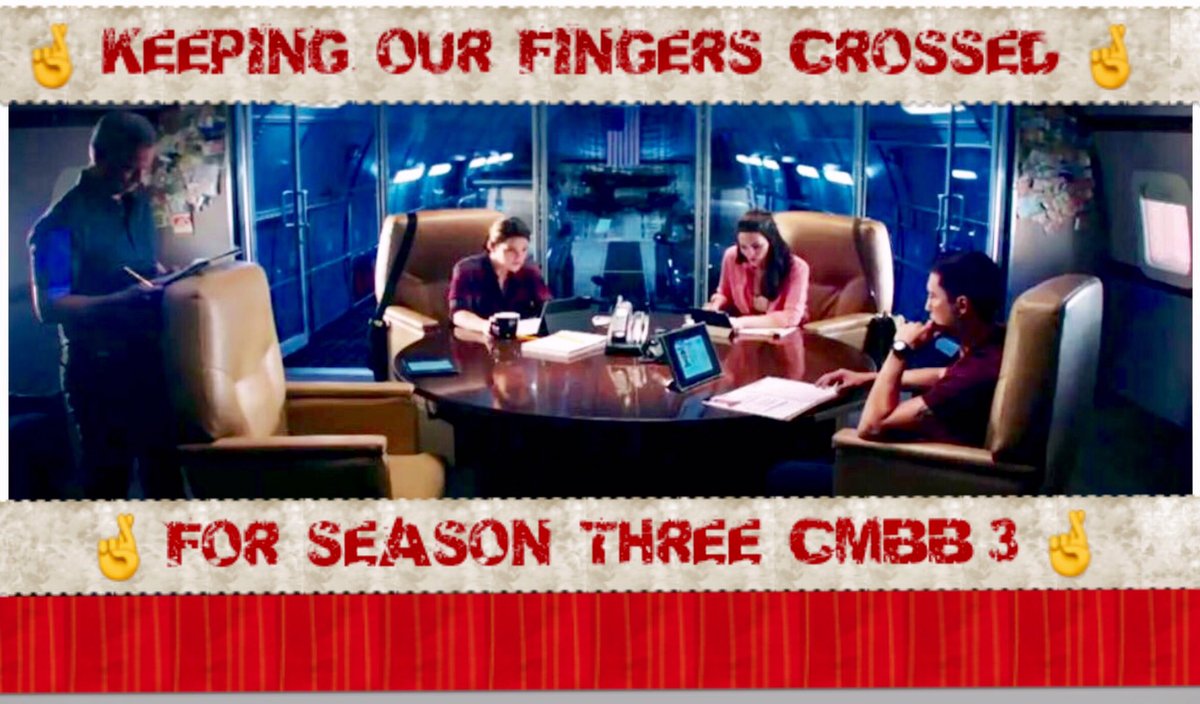 philandchris's tweet photo. 🤞Keeping Our Fingers Crossed🤞
@CBS @CBSTVStudios We need another season of @CriminalMindsBB Don't let the us down PLEASE #renewCMBB!  #CMBB3 https://t.co/zuTBiObiyK
