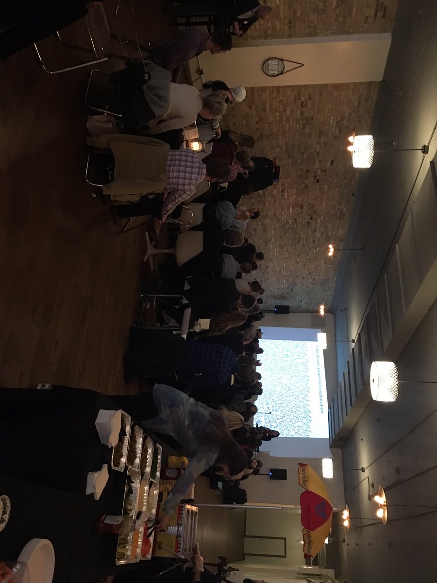 DataMKE's tweet photo. Pretty great event on #fintech being put on by @gufskyinc with good food and great presenters! https://t.co/ZawsY2xqu6